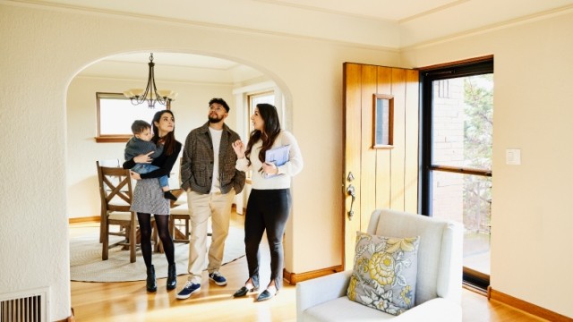 people in home
