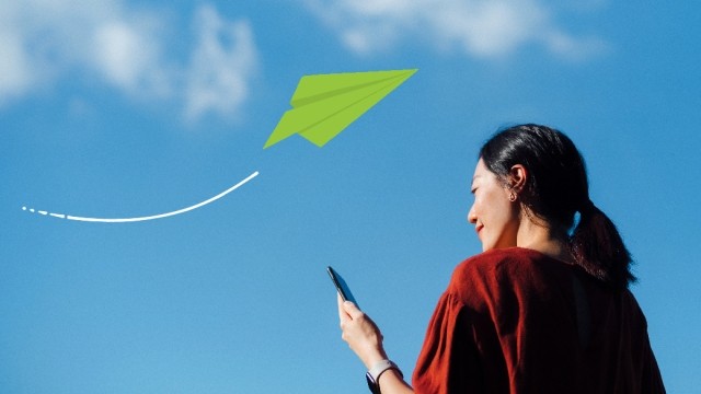 Paper airplane