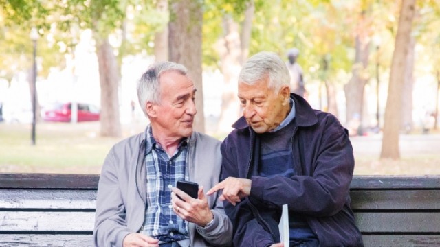 people on bench