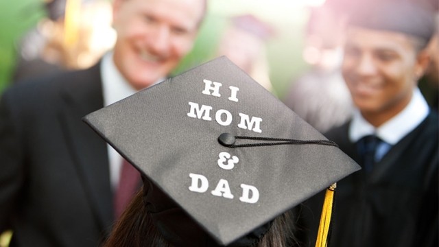 college student graduation cap