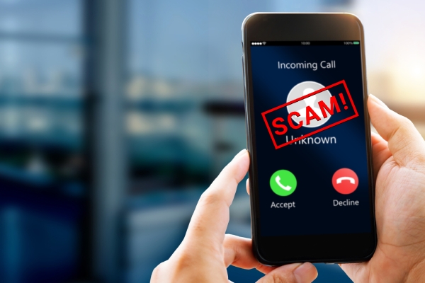 Scam phone call