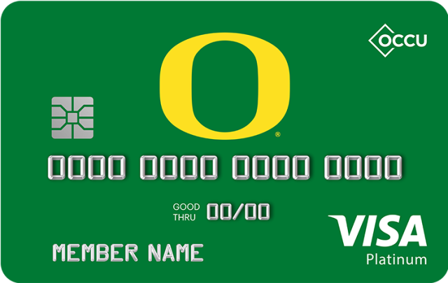 OCCU Oregon Duck Card