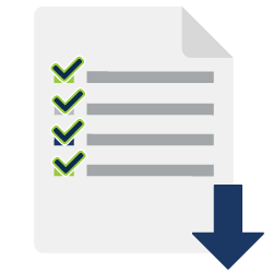 document with download icon