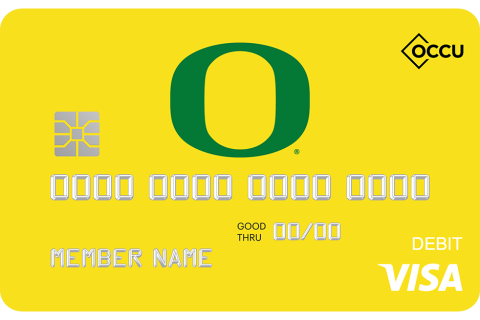 Oregon Duck Debit Card