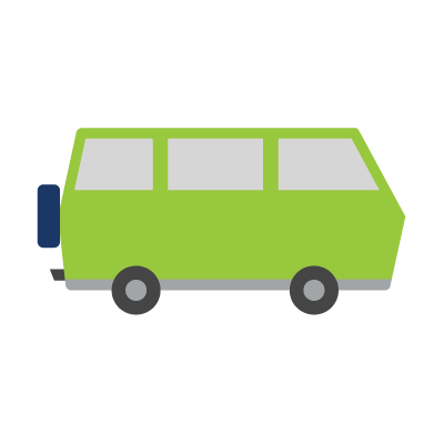 Green van icon